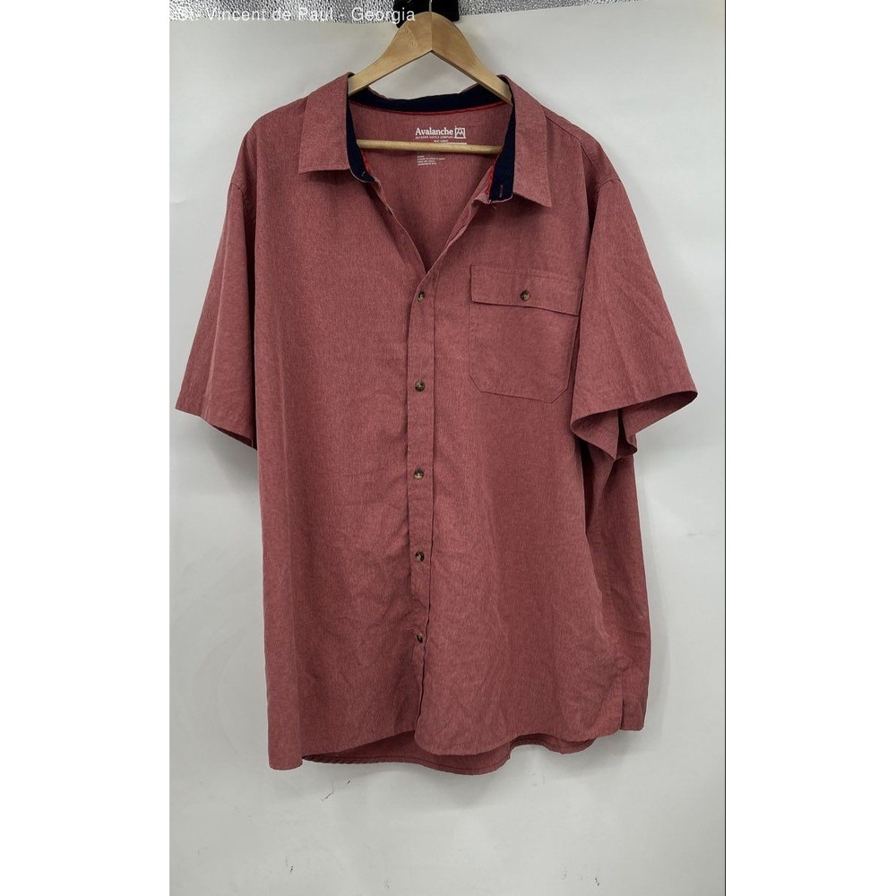Avalanche Red‎ Outdoor Quick Dry Breathable SS Shirt Women's XXL Front Pocket